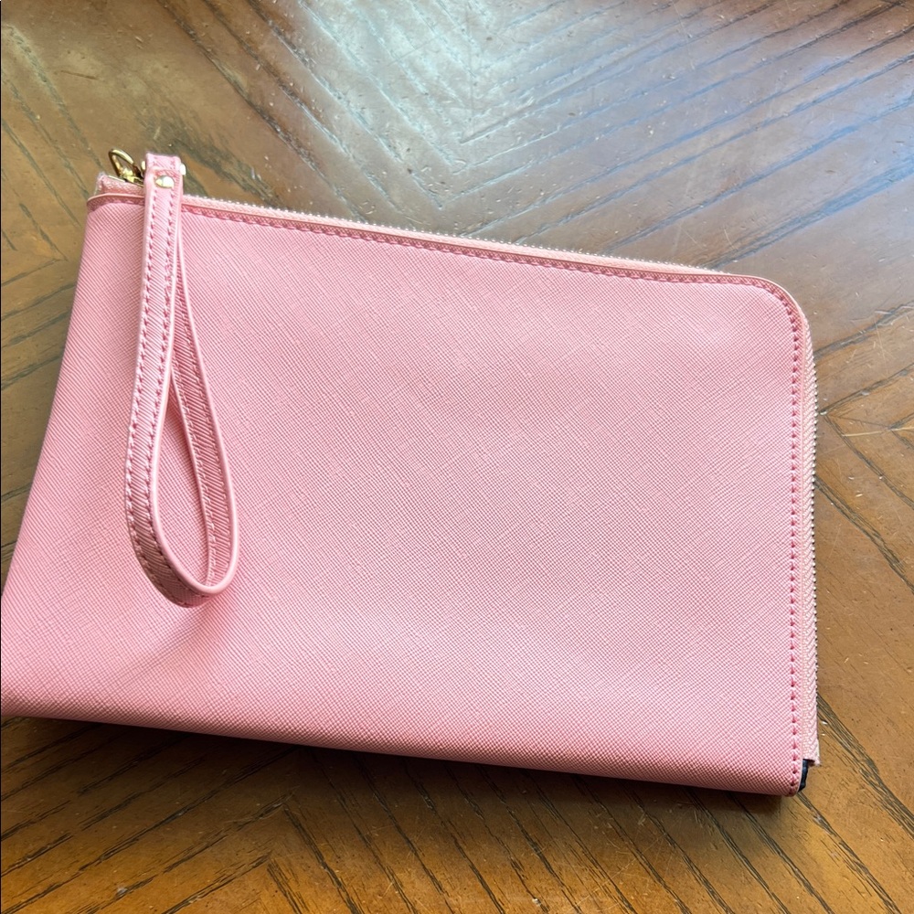 Neiman Marcus Pink Wristlet Clutch